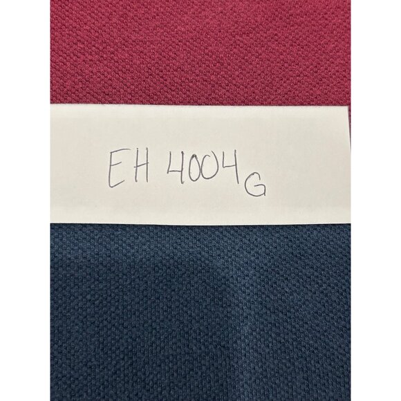 Izod Rock Washed Striped Polo Shirt Red/Blue Size XL - Picture 7 of 8